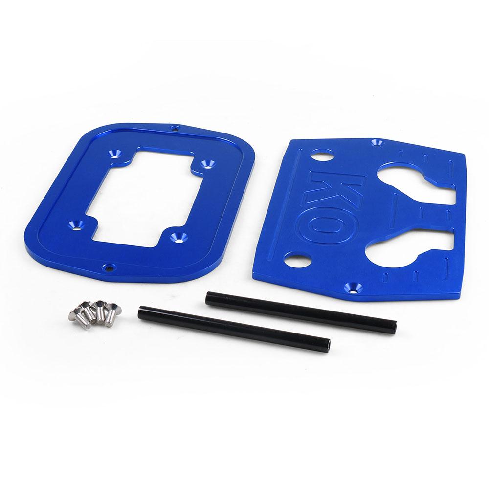 For Optima 34/78 Aluminum Ball Milled Battery Hold Down Tray Bracket Black Red Blue