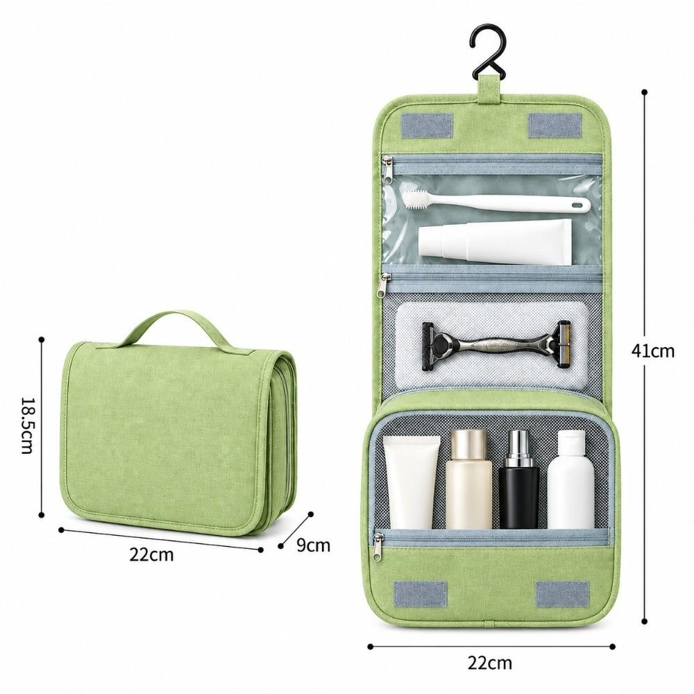 Hanging Hook Travel Cosmetic Bag Foldable Makeup Organizer Hanging Toiletry Bag  Travel Storage