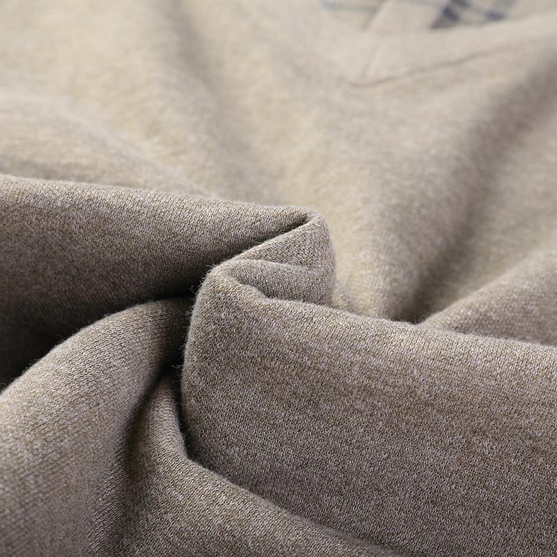 Quality Winter Men Fleece Sweater Shirt Collar Thickened Pullover Autumn Winter Clothes Jumpers Fashion Knitwear