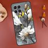 3D Flower Relief Case For Samsung Galaxy M15 M35 M55 M11 M14 M34 M54 M31 M13 M53 M51 M12 M32 M52 M16 M36 M56