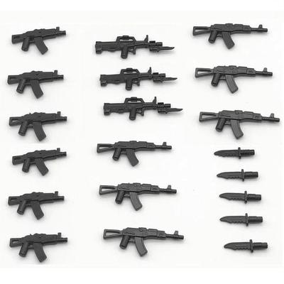 Gun Weapon SWAT Specia Force Mini Figure Building Blocks Kit Bricks Sets Arms Model Kids Toys