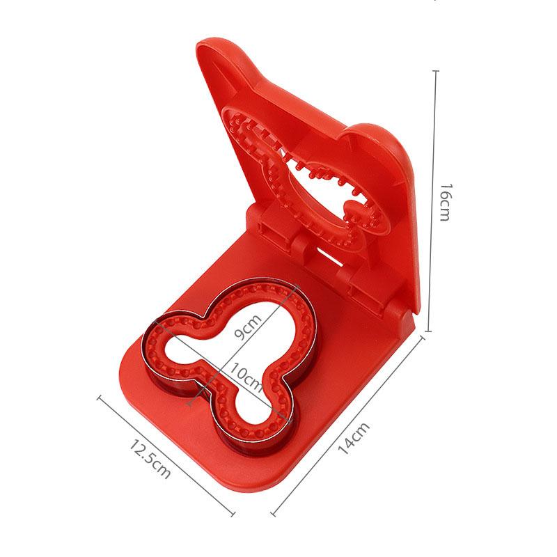 Sandwich Cutting DIY Stainless Steel Square Circular Heart Mickey Dinosaur Bread Toast For Kids Lunch Kitchen Baking Mold Tool