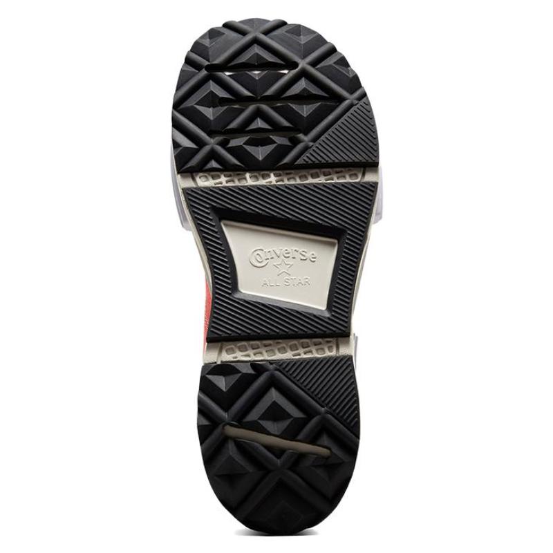 Converse Run Star Legacy CX Comfortable Abrasion Resistant Heightened High Top Espadrilles Unisex Red