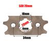 Motorcycle Front Drive Gear Engine Sprocket 530 10T 12T 13T 14T 15T 16T 17T 18T for Dirt Pit Bike ATV Quad Spare Parts GO Kart