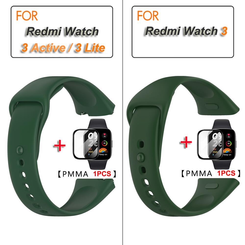 Pulseira de substituição para relógio Xiaomi Redmi Watch 3 Pulseiras de relógio Pulseira para Redmi Watch 3 Pulseira ativa/lite Correa