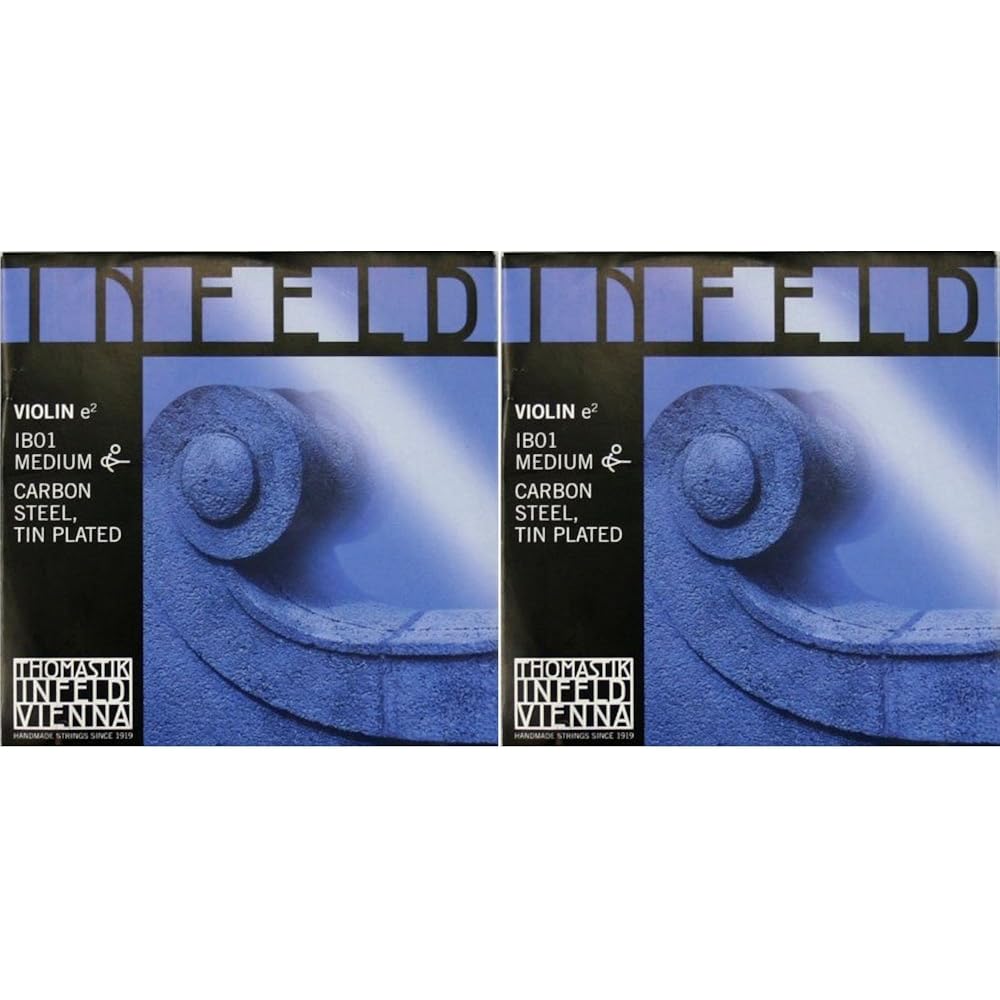 Струна для скрипки INFELD BLUE 4/4 E line IB01 луженая/углеродистая сталь (набор из 2)