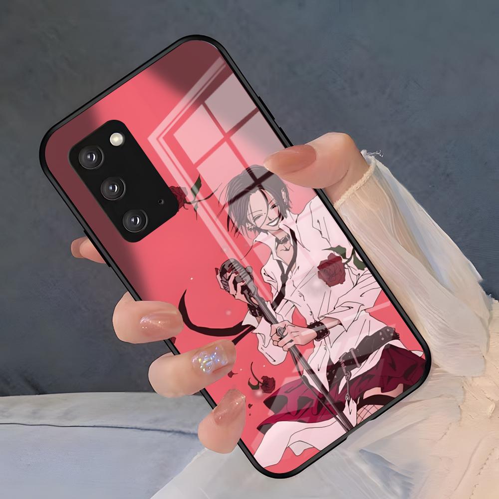 N-Nana Osaki Anime Phone Case For Samsung A25 A13 A33 5G A54 A36 A35 A56 A52 A14 Shockproof Glass Cover