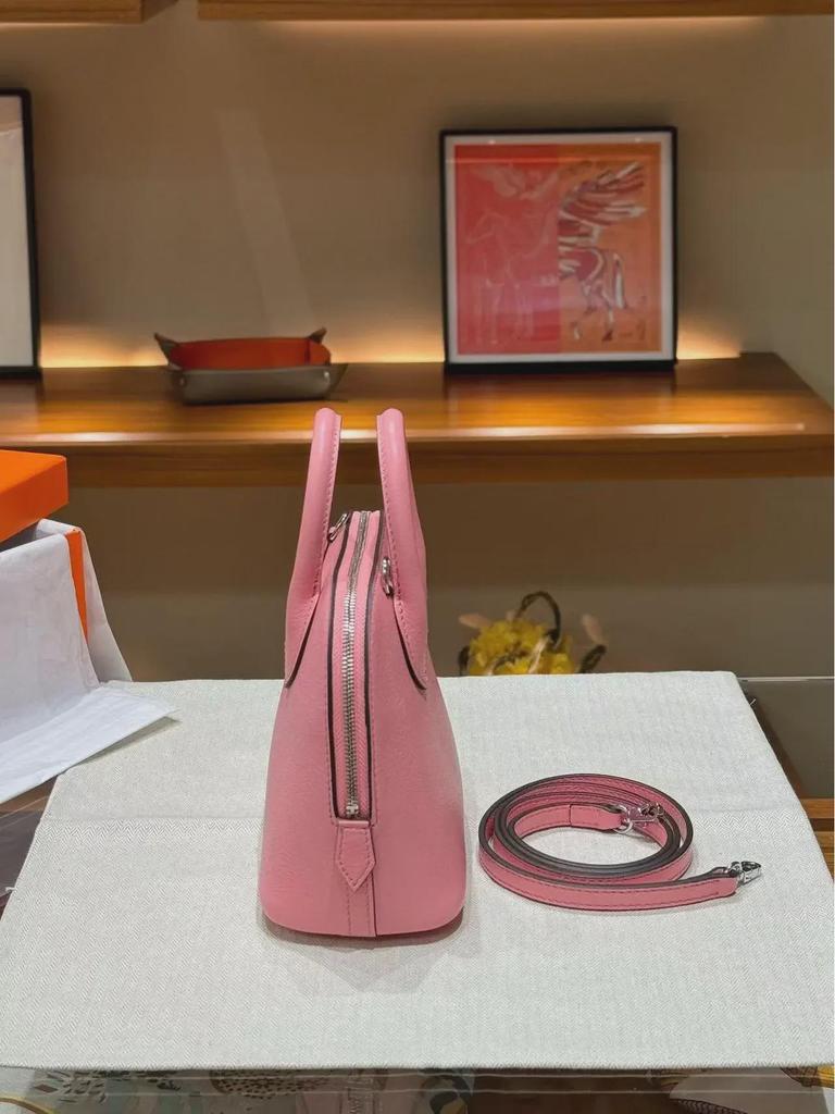 Majia Bolide Mini Crossbody Handbag - Goat Pattern with Steel Hardware