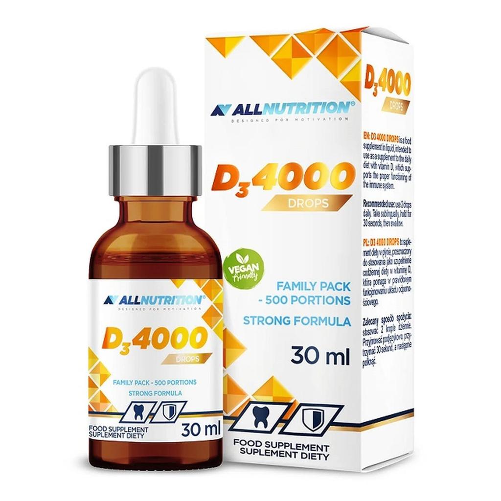 Vit D3 4000 Drops - 30 ml.