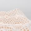 Spring Summer Lace Jacquard Elastic Double-Layer Mesh Breathable Thin Versatile Stylish Solid Color Adjustable Beanie Hat