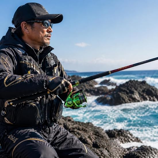 Spinning Reel, Ambidextrous, Saltwater Fishing, High Durability, Casting Reel, Lightweight Metal, Fi