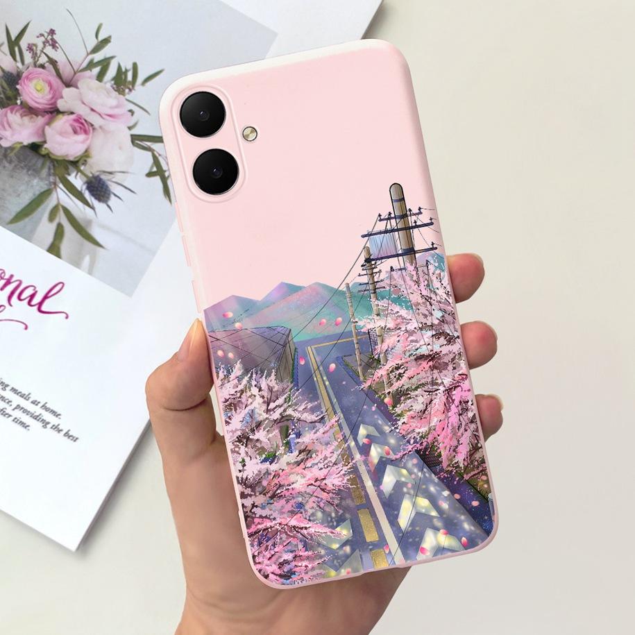 For Samsung Galaxy A05S 2023 Case Fashion Flower Soft Back Cover For Samsung A04 A04S A05 A05S SM-A057F Shockproof Silicone Capa