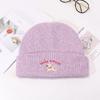 Korean Cute Puppy Knitted Wool Hat for Women Thickened Warm Autumn and Winter New Style Showing Face Small Bag Head Cartoon Cold Hat