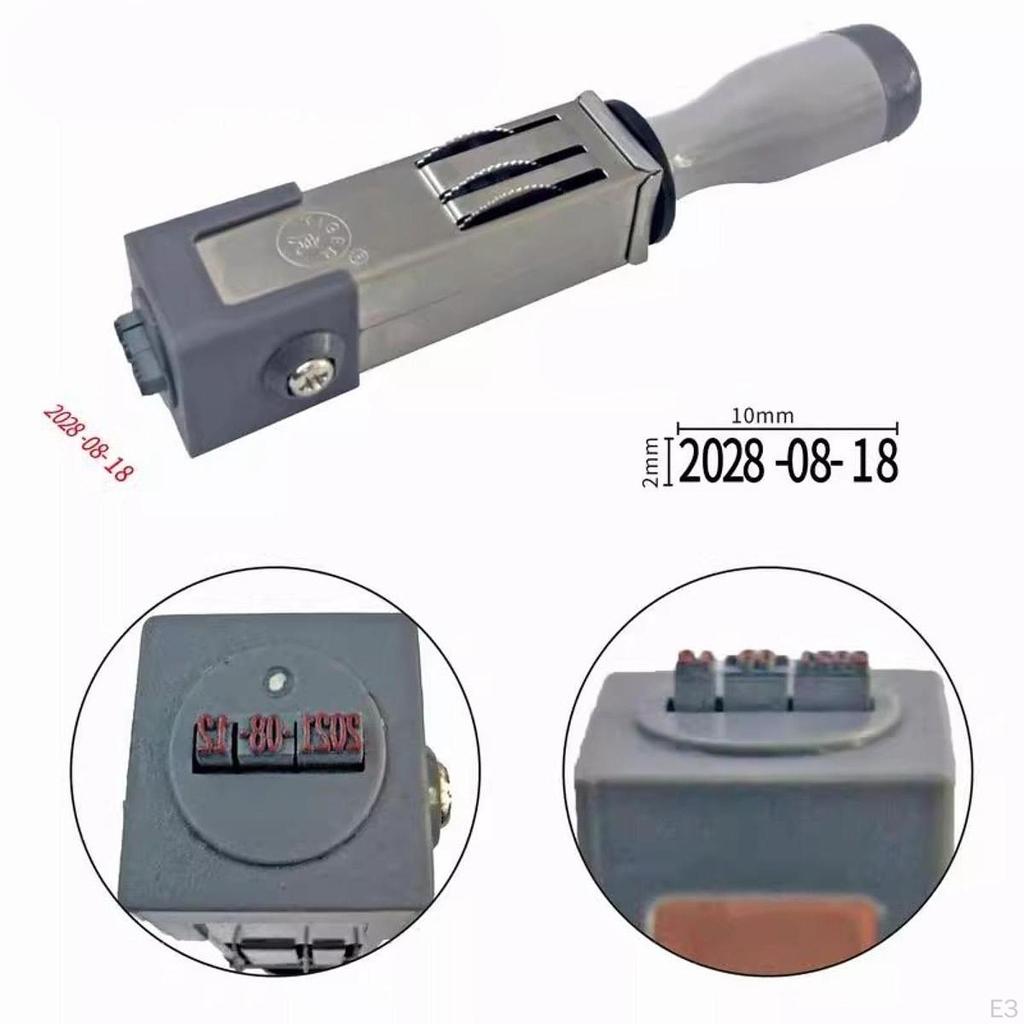 Date Stamp, Adjustable Wheel Year, Month And Day for Journals