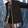 Levis Solid Logo Stand Collar Down Jacket Unisex Outerwear Black A5167-0002