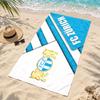 FC Zurich Microfiber Beach Towel Quick Dry Sand Free Lightweight Beach Towels for Travel Swimming Camping