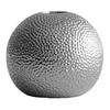 Round Ceramic Flower Vase Hammer Pattern Flower Holder Container Home Office Table Centerpiece Decorative Floral Plants Vase