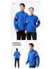 Unisex Autumn/Winter Sportswear Set: Comfortable, Warm Long-Sleeve for Outdoor Runs & Group Activities, Customizable Design.