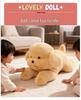 Cute Large Dog Plush Pillow and Bed for Girls