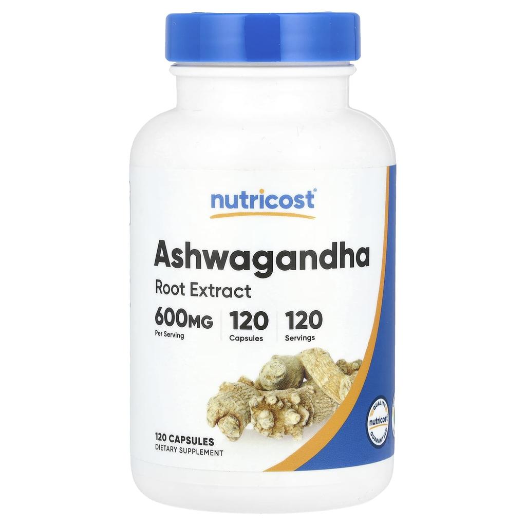 Ashwagandha Root Extract, 600Mg, 120 Capsules