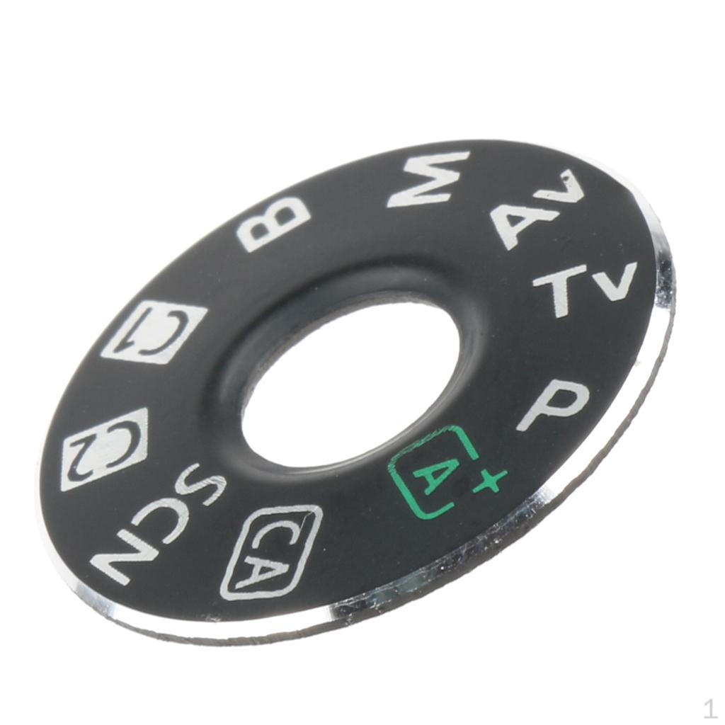 1 Paket Dial Mode Plate Interface for 6D Digital SLR Part Camera - Black