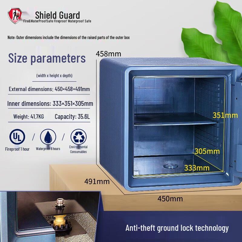 GUARDA UL Certified Waterproof Anti-Theft Mechanical Safe
