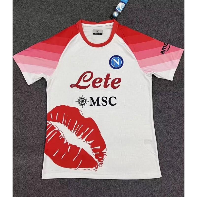 Napoli ''-27 Maglia da Calcio Home Away Manica Corta 10 Maradona Portiere Maglietta per Tifosi