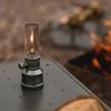 Octagonal Silver Small Gas Camping Lantern Set