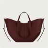 Y2K - Best seller French pleated leather shoulder bag large capacity crossbody bag for daily travel