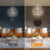 Modern Dandelion LED Chandelier Lighting Pendant Lamp For Living Room Dining Room Bedroom Home Decoration Art Crystal Lamps