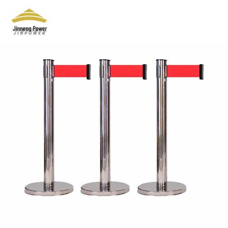 Stainless Steel Retractable Queue Barrier 3m