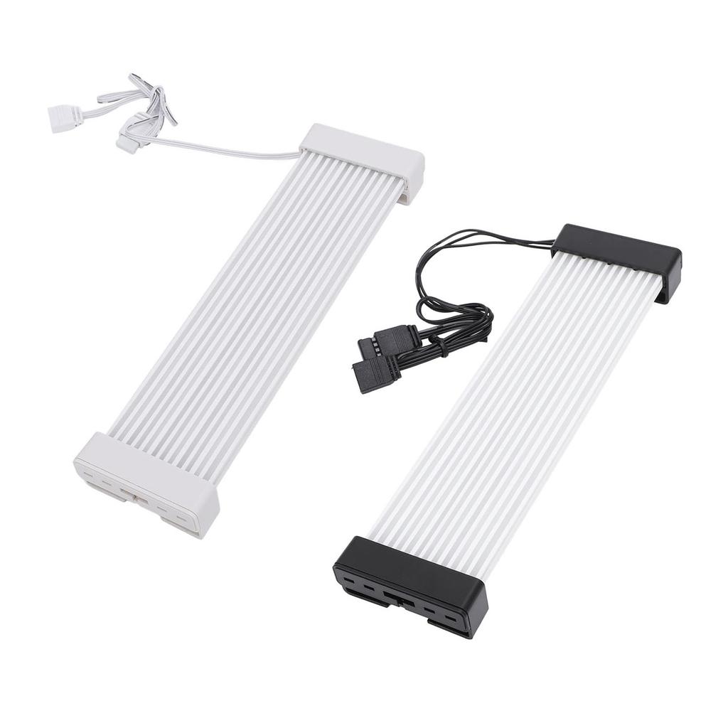 24 Pin To 24 Pin PSU Cable Extension Kit 205mm Silicone 5V ARGB Sync PC Case Decor Motherboard Graph