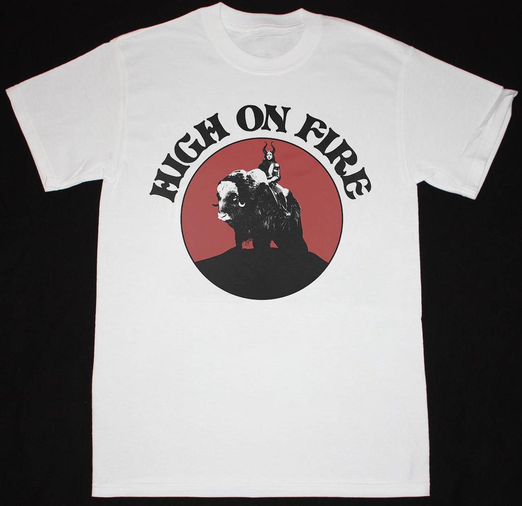 Collectie HIGH ON FIRE Band Cadeau Voor Fan S tot 5XL Unisex T-shirt