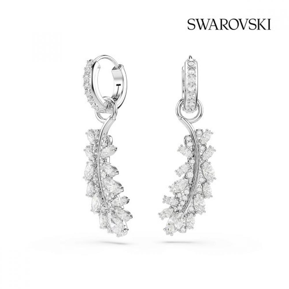 Swarovski Rhodium Earrings 5754272