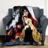 Gothic Fashion Flannel Blanket Throw Blanket Soft Warm Sofa Bed Camping Home Decor Unique Christmas Gift C926720