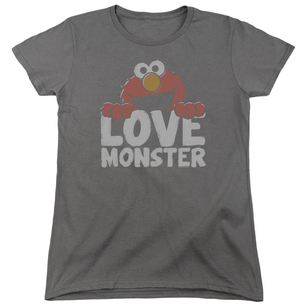 Sesame Street  Love Monster  Women s T-Shirt 2XL