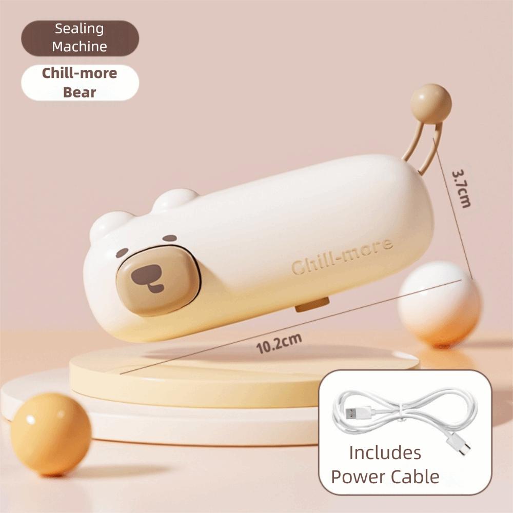 Heißsiegelmaschine mit Cartoon-Thema Einhandbedienung Siegelmaschine Lebensmittelkonservierung