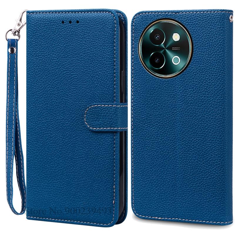 For Vivo Y38 5G Case Silicone Wallet Leather Flip Case For Vivo Y38 5G Case Soft Wallet Book Cover Housing Coque Fundas