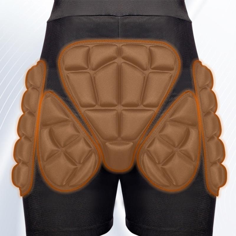 3D Ski Hip Protector Pants Winter Skating Protective Hip Pad Snowboarding Impact Shorts Ski Ice Skating Roller Snowboard Gear