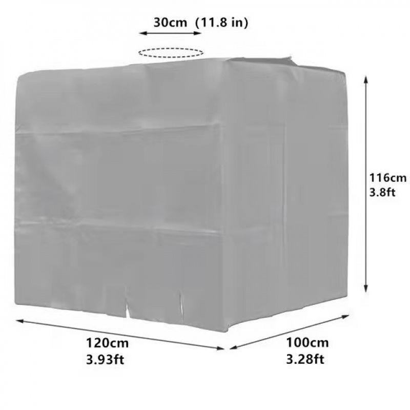 4 Colors Ibc Outdoor Cover For 1000 Liters Rain Water Tank Waterproof Anti Dust Sun Protection Oxford Cloth