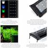 1Pc Aquarium Aquatic Plant Light, High-brightness, Ultra-thin Aquarium Light, Full-spectrum Eye Protection, Aquarium Enhancement Lamp, Landscaping
