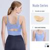 Breathable Mesh Sports Bra for Women - Skin-Friendly, Supportive, Shockproof, Beautiful Back Design