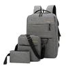 Li Shen Business Commuter Laptop Rucksack 3-teiliges Set