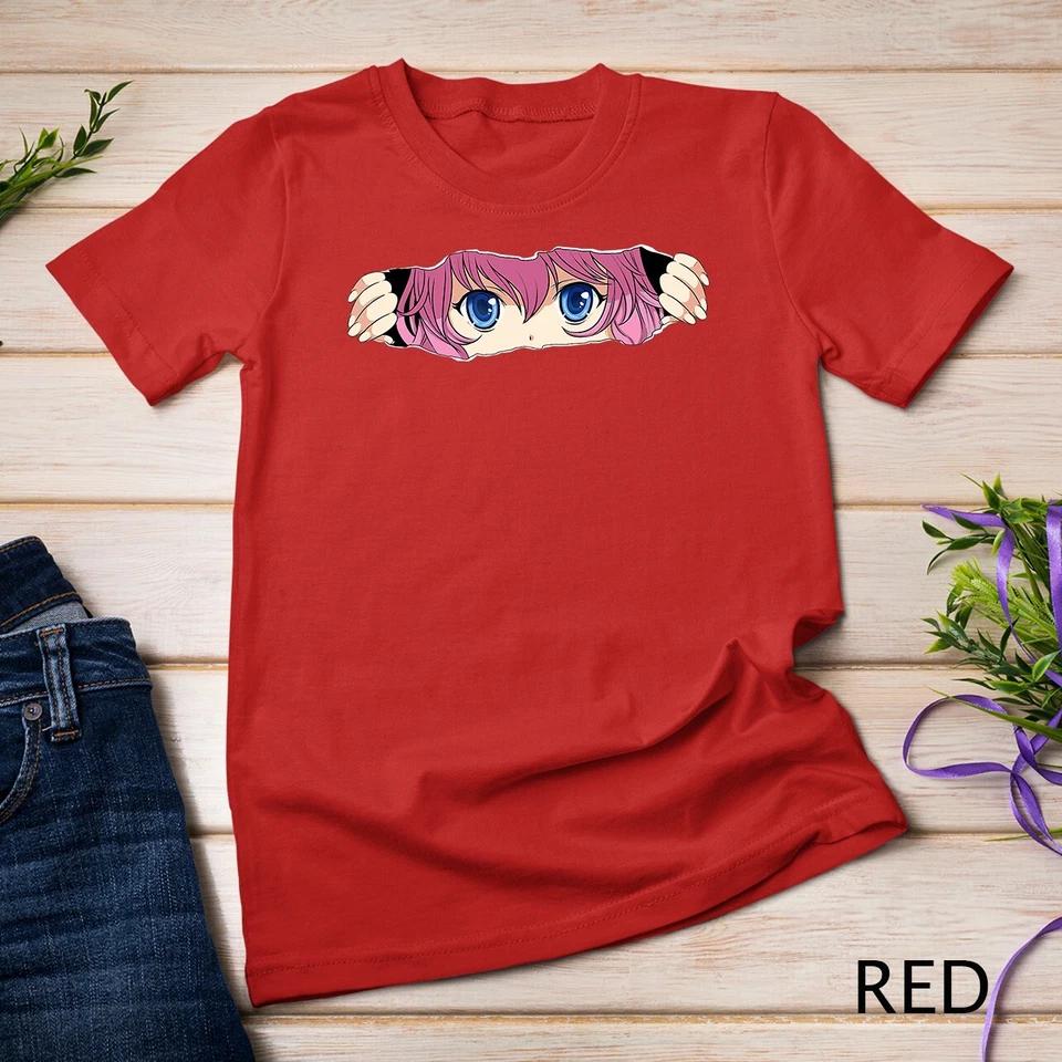 Cool Anime Eyes Anime Lover Gift print Graphic Novel T-Shirt Unisex T-shirt 8 S