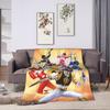 M-Mighty Morphin Super Warm Blankets  Cartoon P-Power Rangers Picnic Plush Bedding Throws Novelty Flannel Bedspread Sofa Bed