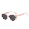 Niche High-End Sense Retro Versatile Cat Eye Pink Sunglasses Women'S Sunscreen Face Small Frame Sunglasses