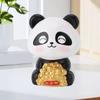 Solar Powered   Statue Ornament for Luck and Fortune Solar Nodding   Figurine Car Dashboard Animal Figurine Ornament