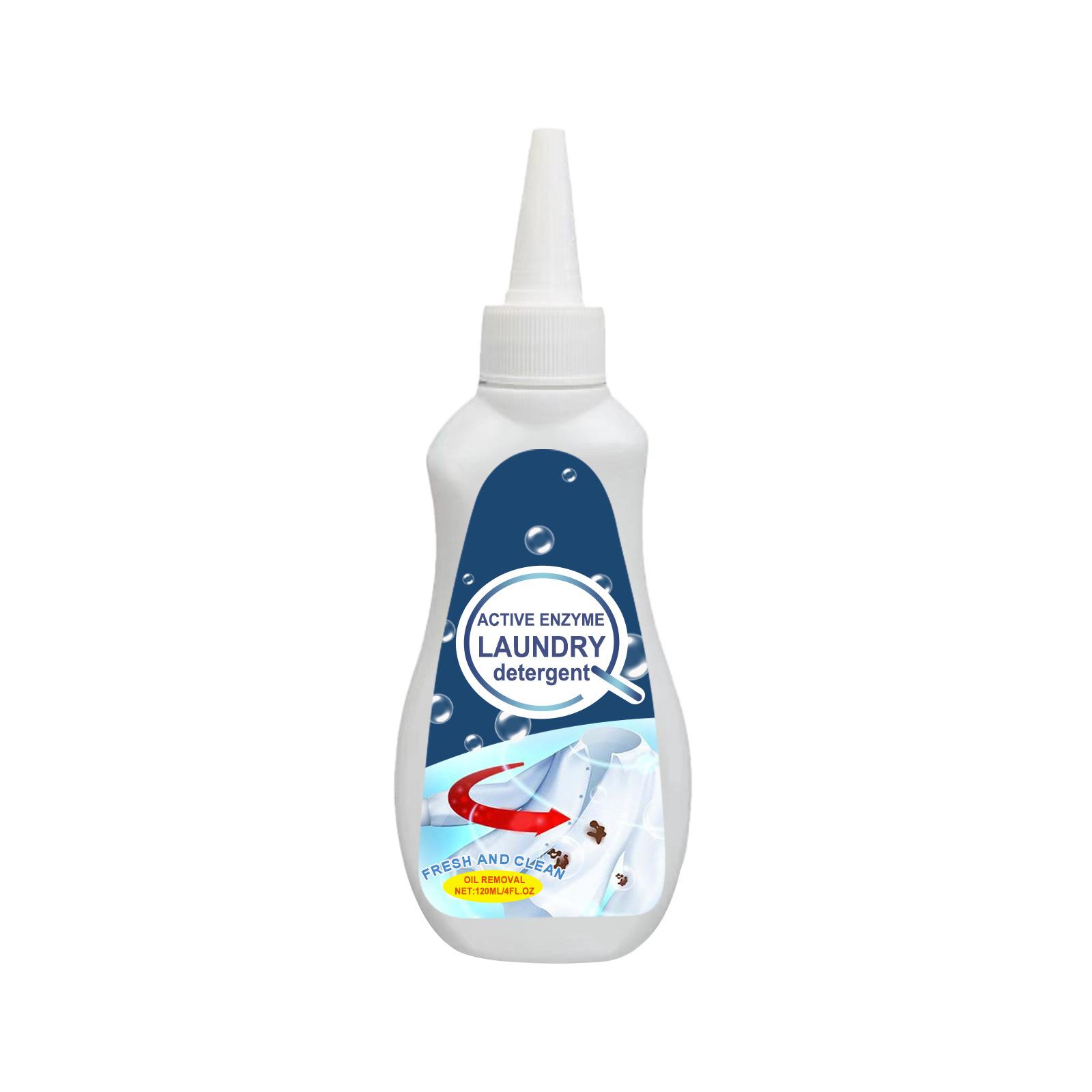 

120ml Laundry Stain Removers Spray Portable Enzyme Clothing Stain Removal Agents For Down Jacket T-shirt One Size