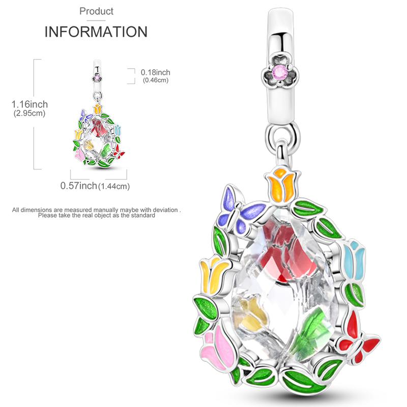 New Copper Charms Beads Sunflower Flower Daisy Original Charm Pendant Fit Charm Bracelets Diy Jewelry Birthday Gift