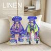 Cute OOtomachi UUna Cushion Cover Pillowcase Set Pcs x x Breathable Washable Sofa Cushion Cover